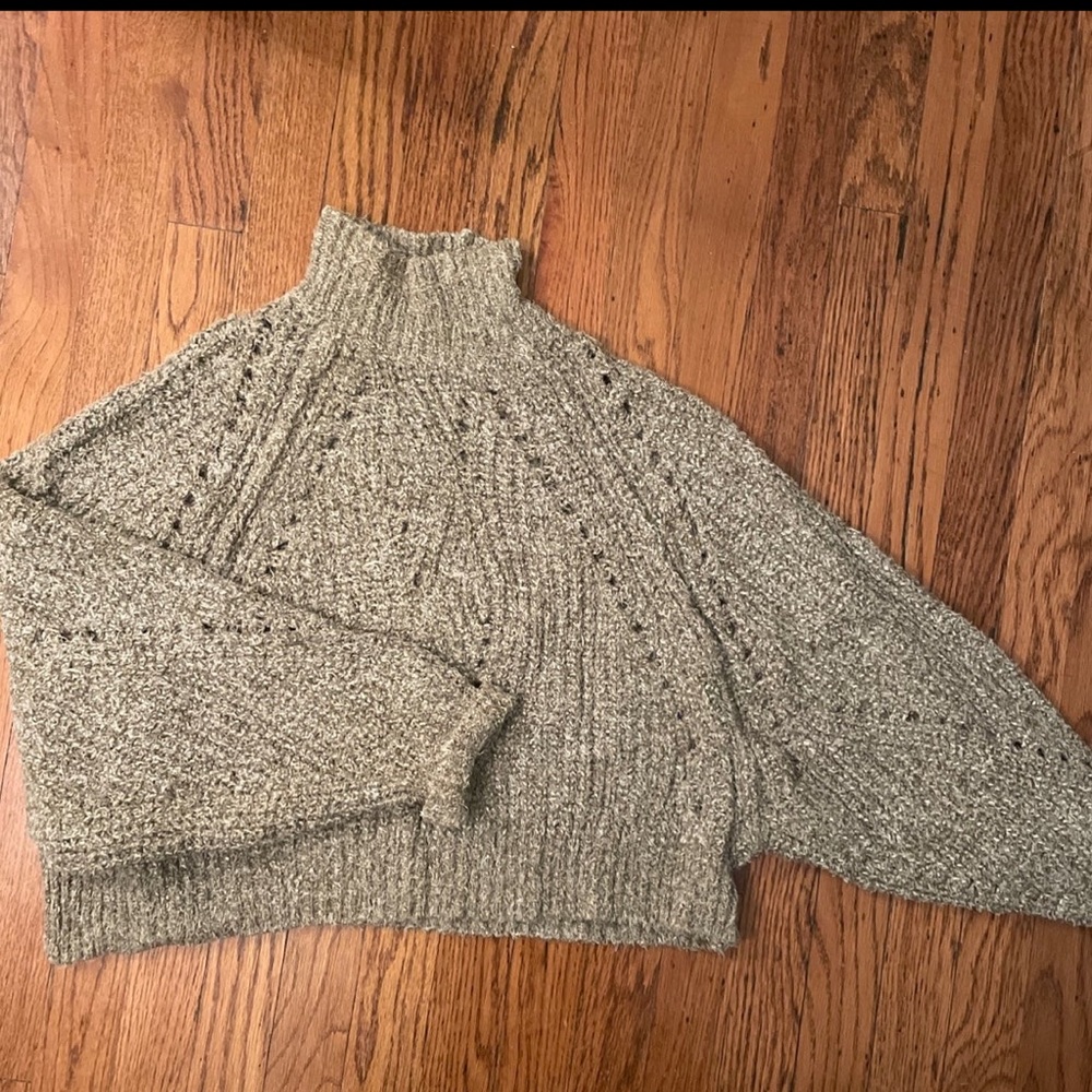 Free People Mock Neck Sweater